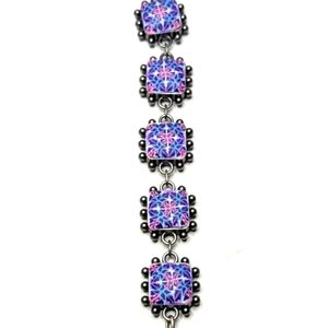 Handmade Maximalist Pattern Bracelet